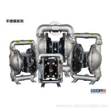 Pneumatic air powered diaphragm pump , vacuum 2 diaphragm p